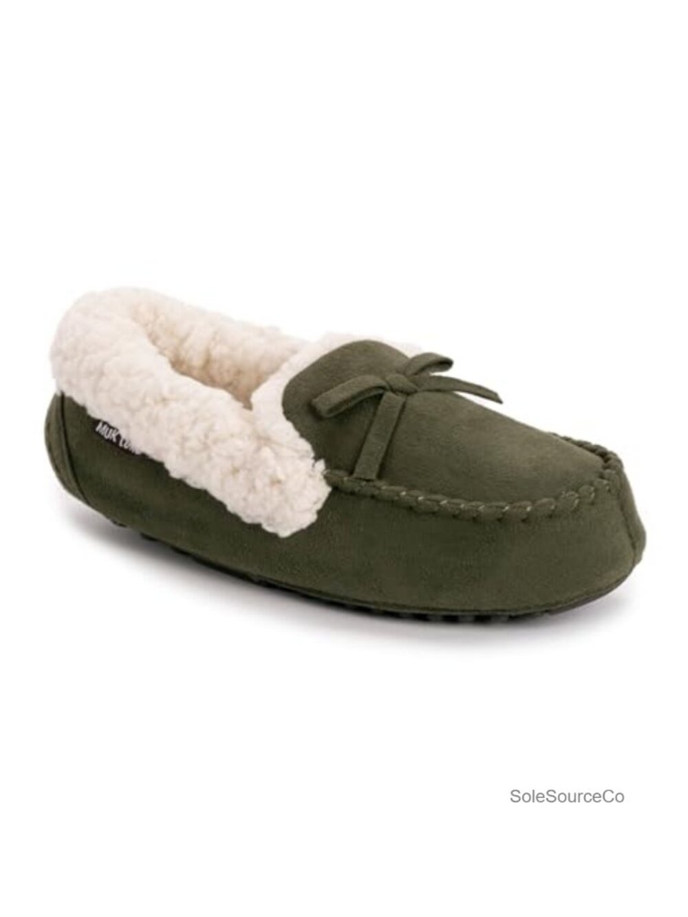 MUK LUKS Women's Faux Fur Memory Foam Slippers with Slip-Resistant Sole